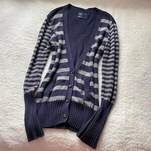 Striped American Eagle Outfitters Long Cardigan